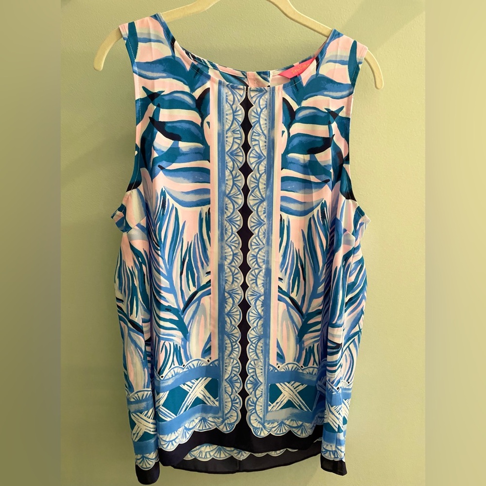 Lilly Pulitzer Iona Shell / Tank. Size L